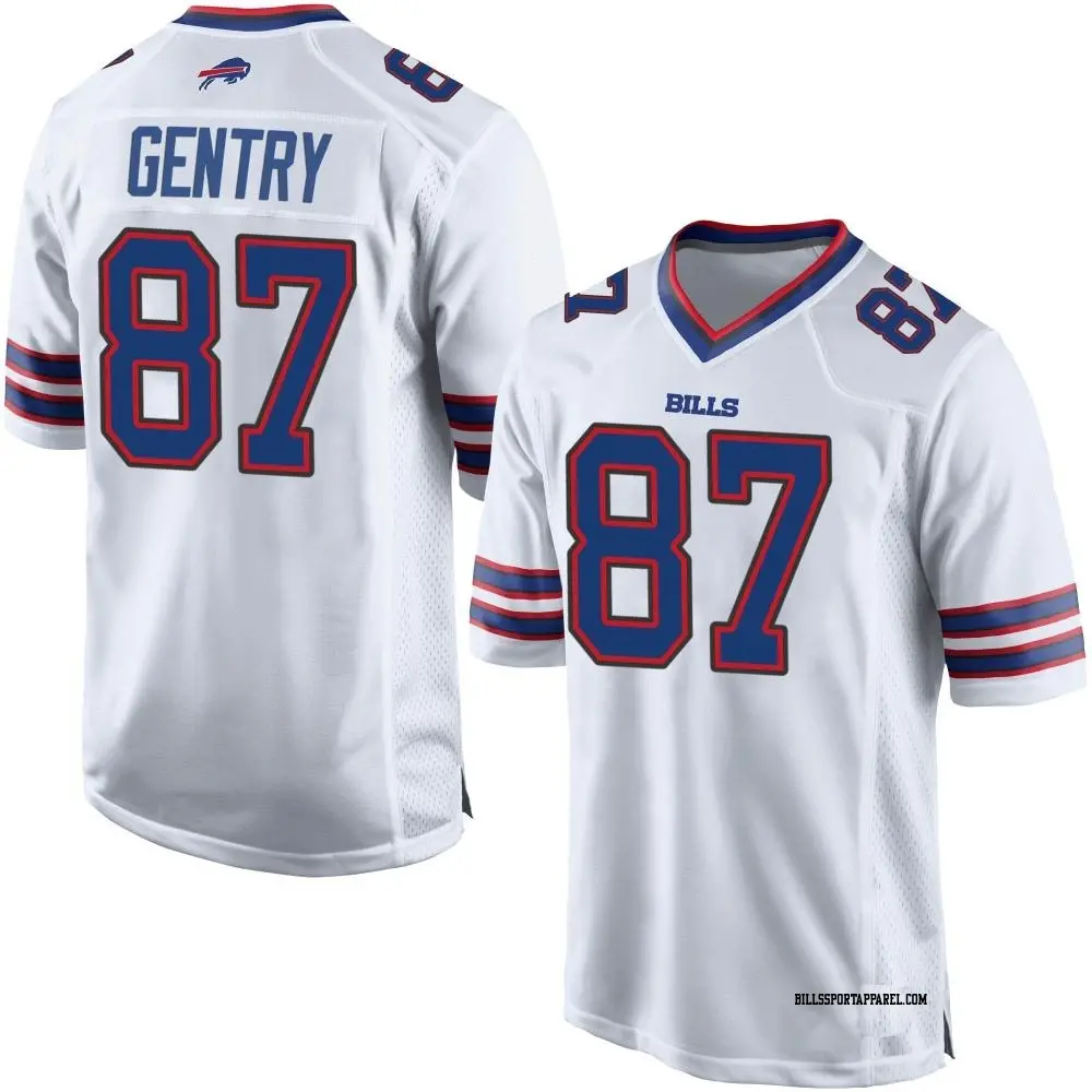 Game White Men's Tanner Gentry Buffalo Bills Jersey