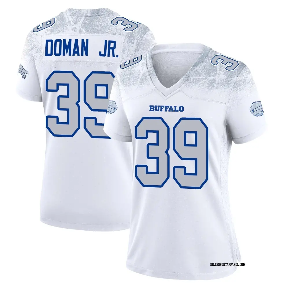 Game White Women's Tommy Doman Jr. Buffalo Bills 2025 Rivalries Collection Jersey