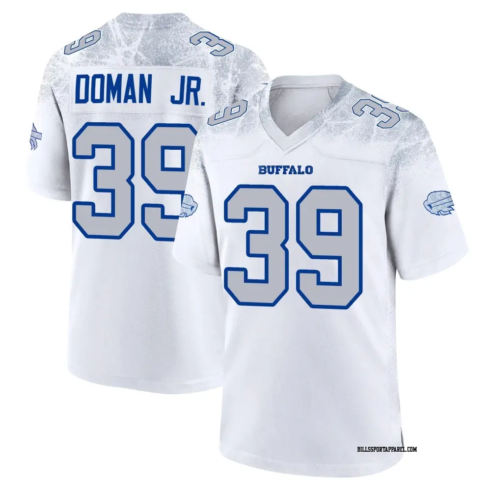 Game White Youth Tommy Doman Jr. Buffalo Bills 2025 Rivalries Collection Jersey