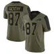 Limited Olive Men's Tanner Gentry Buffalo Bills 2021 Salute To Service Jersey