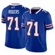 Limited Royal Men's Casey Rogers Buffalo Bills Vapor F.U.S.E. Jersey