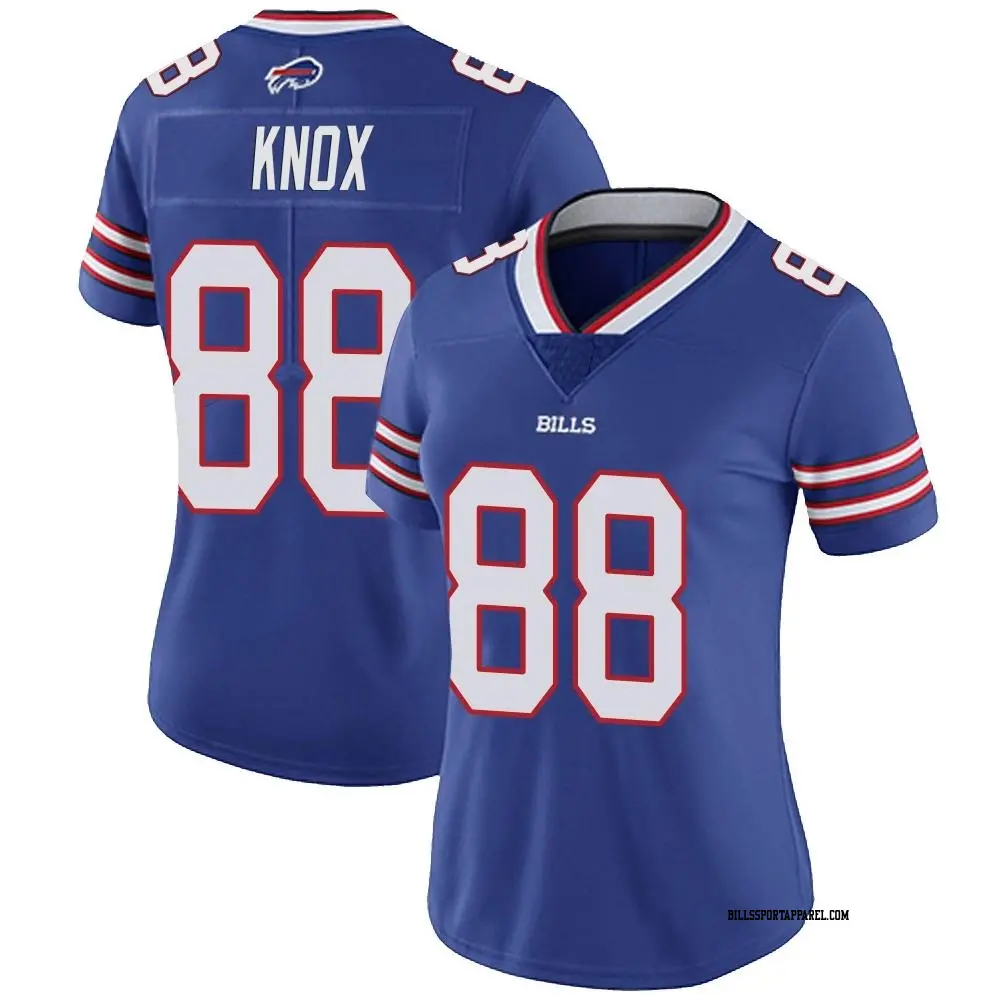 Limited Royal Women's Dawson Knox Buffalo Bills Team Color Vapor Untouchable Jersey