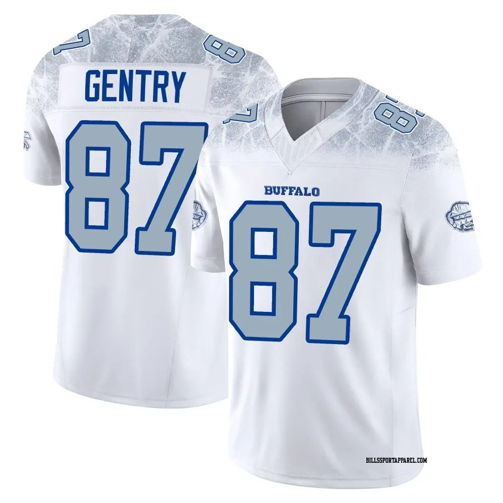 Limited White Youth Tanner Gentry Buffalo Bills 2025 Rivalries Collection Jersey